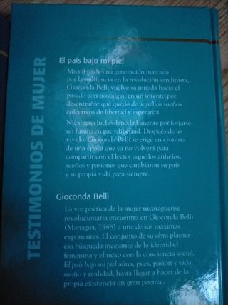 El país bajo mi piel.Nos oyen cuando ?