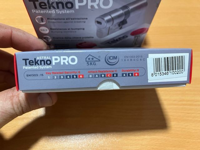 2 cerraduras Astral Tekno Pro