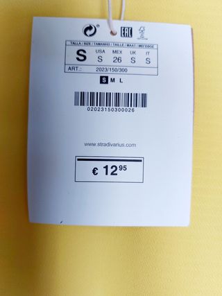 Blusa Stradivarius, nueva con etiqueta.