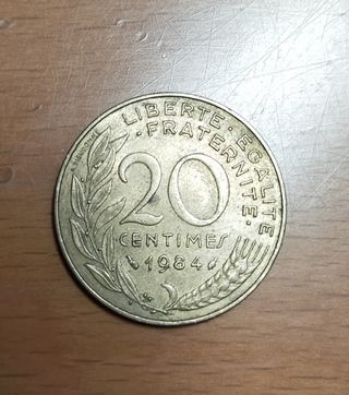 Monedas Rep. Francesa colección 
