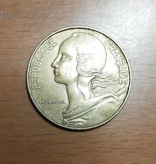 Monedas Rep. Francesa colección 