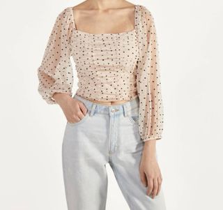 Blusa lunares