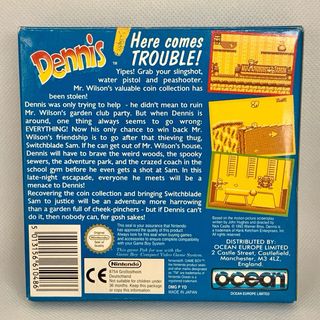 Dennis la minaccia Nintendo Game Boy Color Pocket