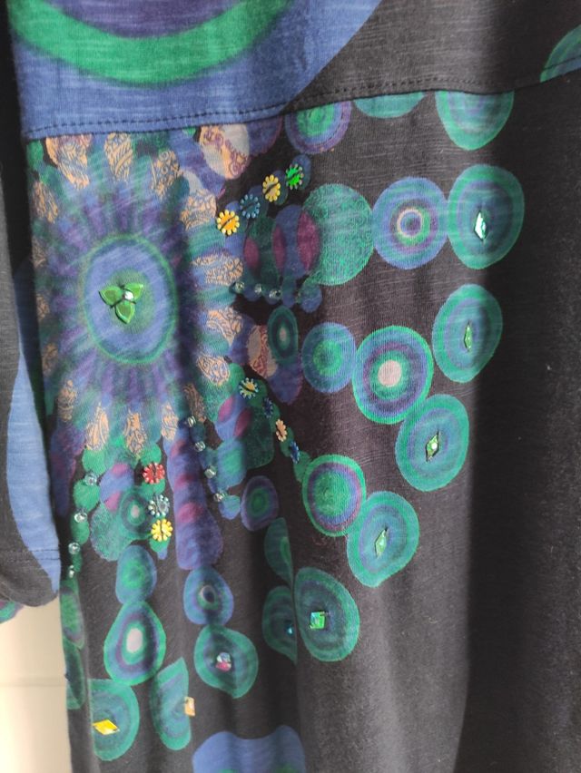 Liquidación!! Vestido Desigual.Talla XXL