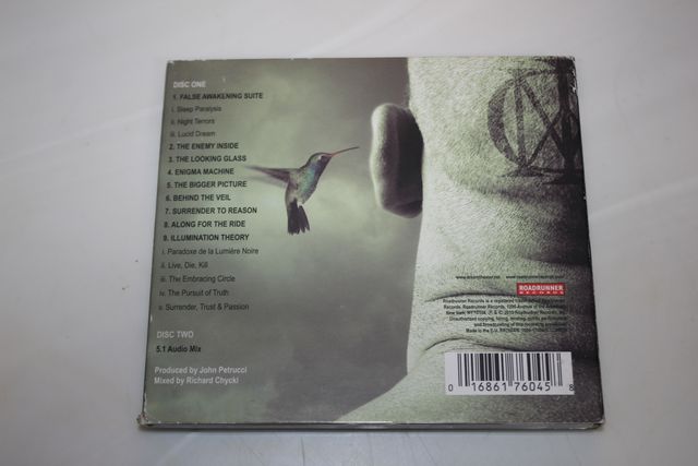 DREAM THEATER CAJA CARTON CD Y DVD