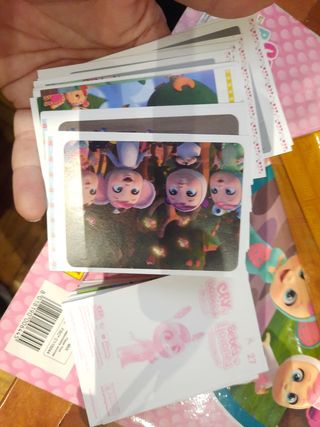 Cambio cromos Bebés Llorones, Frozen