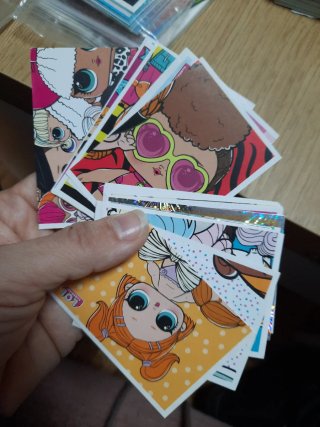 Cromos/cartas Bebés Llorones, Frozen, LOL surprise