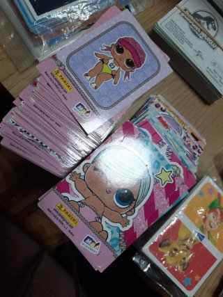 Cromos/cartas Bebés Llorones, Frozen, LOL surprise