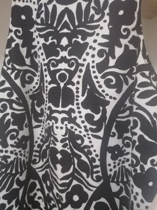 Vestito bianco e nero