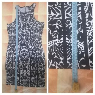 Vestito bianco e nero