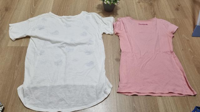 Lote 2 camisetas niña verano T. 9-10