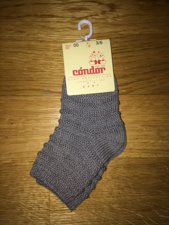 Calcetines CÓNDOR Talla 3-6 Meses Bebe niño niña