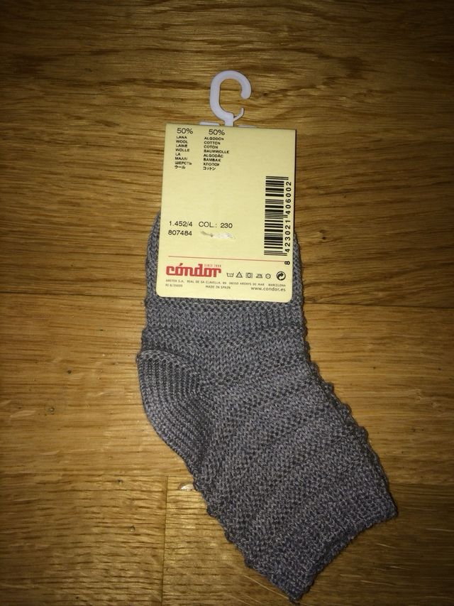 Calcetines CÓNDOR Talla 3-6 Meses Bebe niño niña