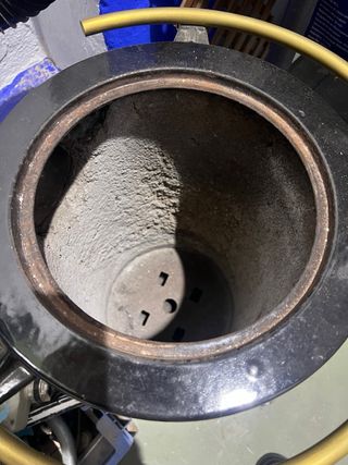 Estufa de carbon y leña hergom lebeña