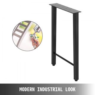 Gambe da Tavolo in Metallo 28 Pollici piedi per ta