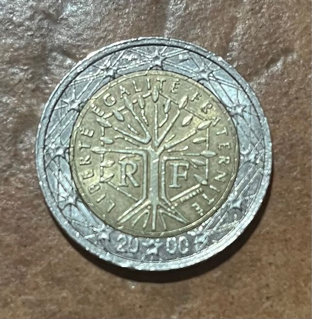 Moneda 2€ árbol de la vida,año 2000