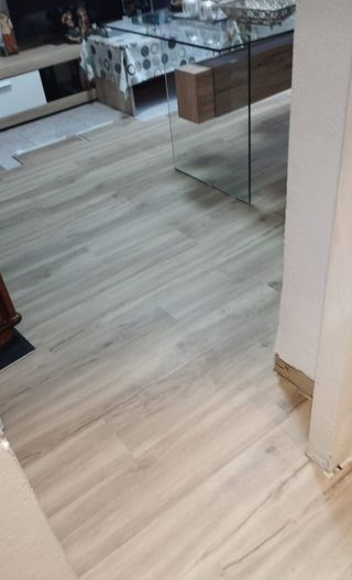 Intalacion de parquet suelo laminado