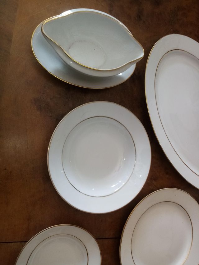 vajilla china 12 servicios