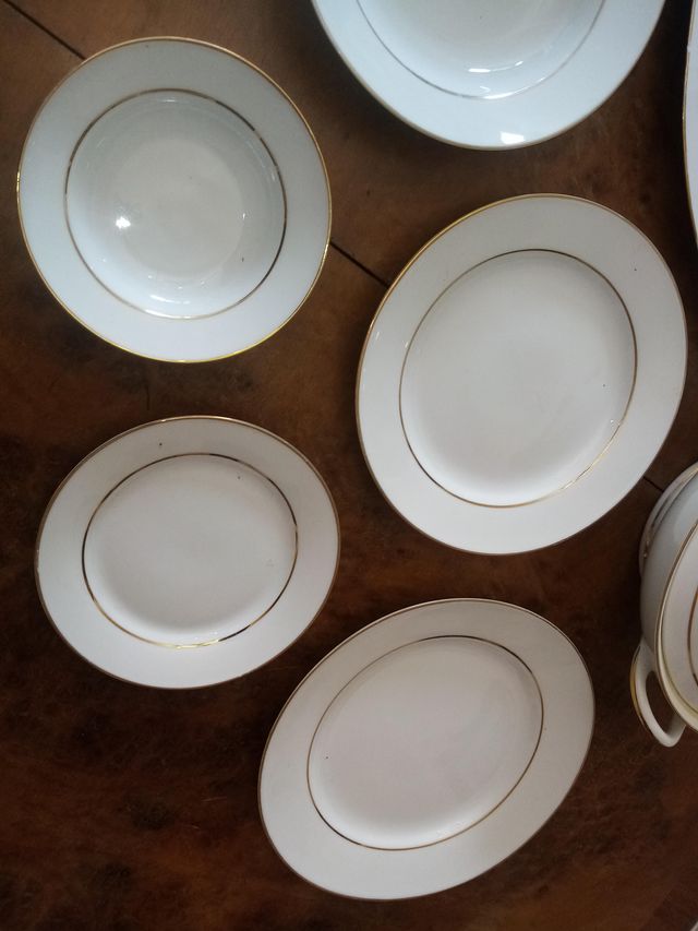 vajilla china 12 servicios