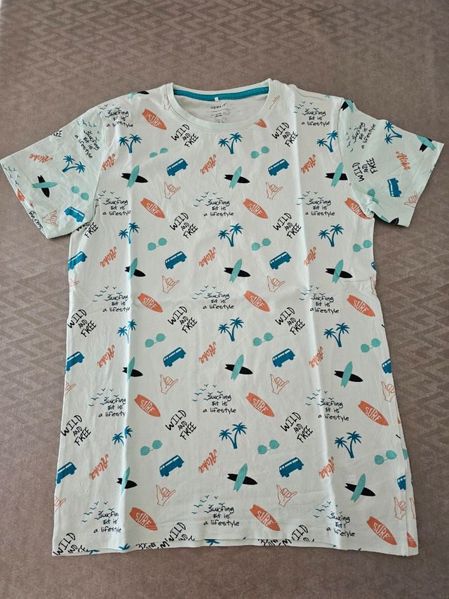 Lote camisetas chico 12/14 años algodón %