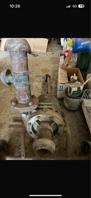 Bomba de riego para tractor