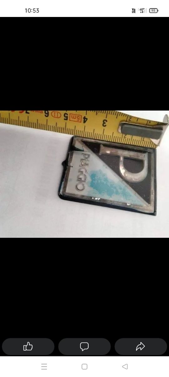 Placchetta frontale vespa