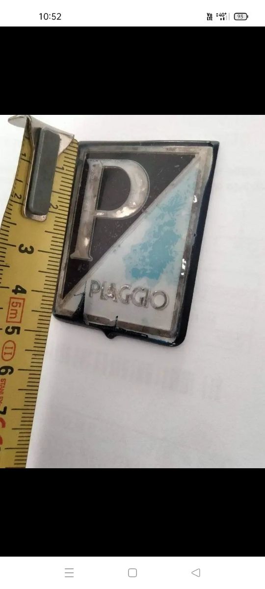 Placchetta frontale vespa