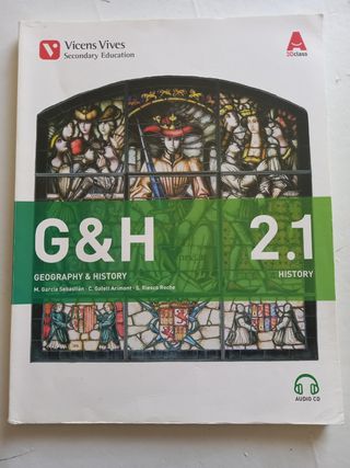 Libros geografia-historia 2°ESO Ingles