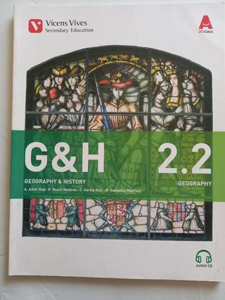 Libros geografia-historia 2°ESO Ingles