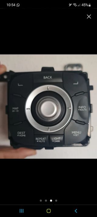 Pantalla GPS Renault Koleos 2011 Tomtom