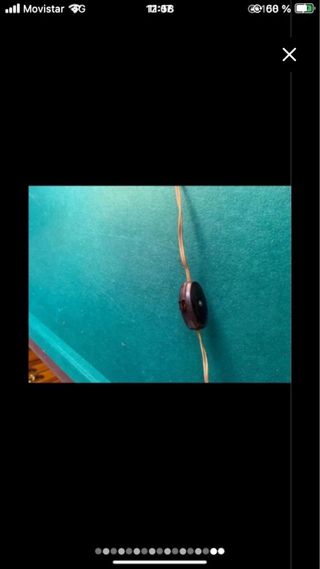 LAMPARA DE MESA MUY ANTIGUA