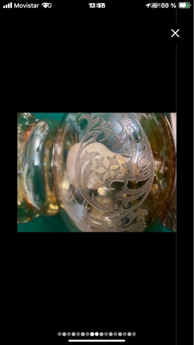 LAMPARA DE MESA MUY ANTIGUA