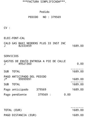 CALDERA CALEFACCIÓN Y ACS DE GAS NATURAL