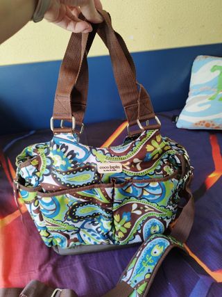 Bolso organizador bebe con cambiador