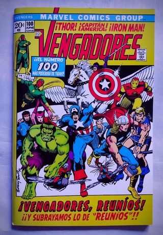 MARVEL FACSÍMIL THE AVENGERS 100