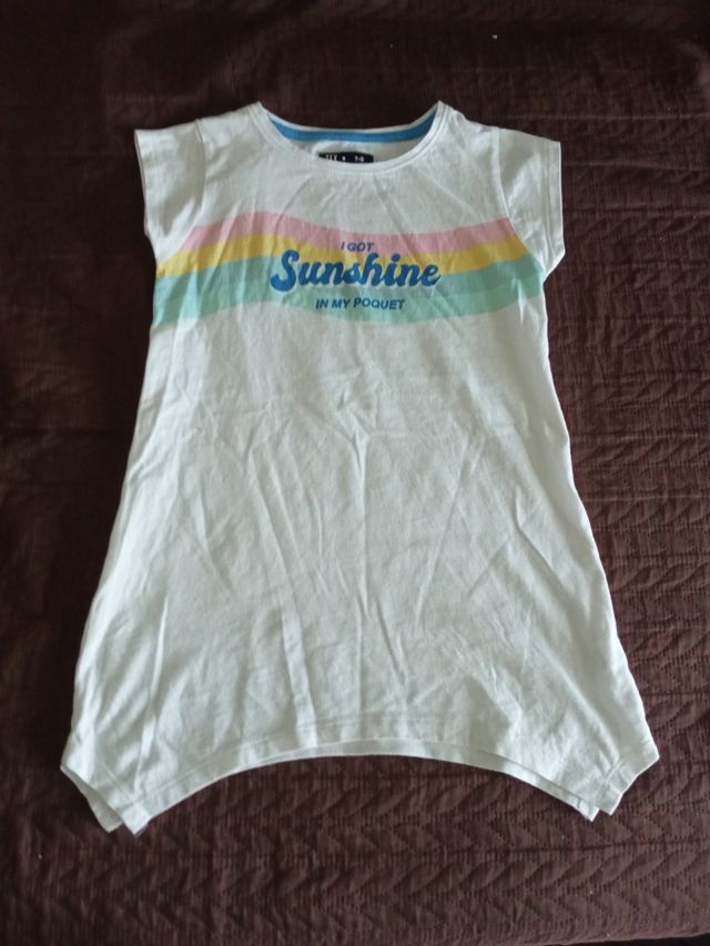 Lote Camisetas 4 und verano niña 7/10