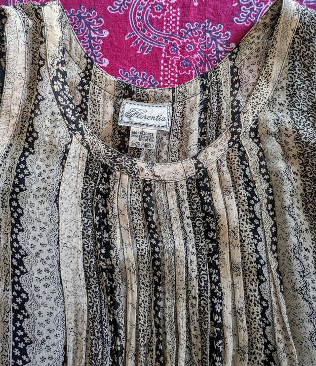 Abito estivo lungo taglia L