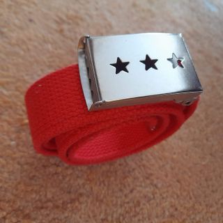 Precio lote cinturones Lona hebilla plateada