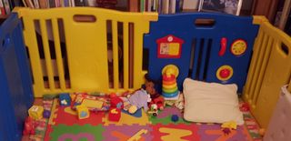 Parque infantil corralito Ibaby 8 piezas