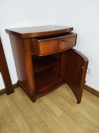 Conjunto muebles nogal para dormitorio