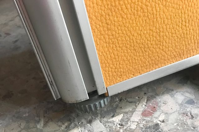 N. 4 SEPARE' - DIVISORI IN PELLE GIALLA