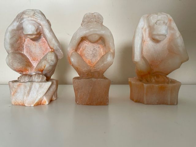 MONOS SABIOS ALABASTROS ROSADO