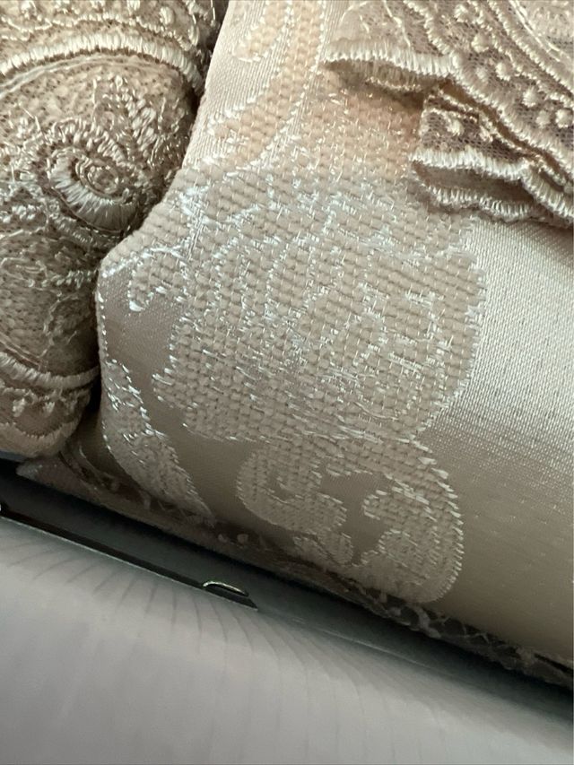 Copriletto in pizzo matrimoniale 11 pezzi