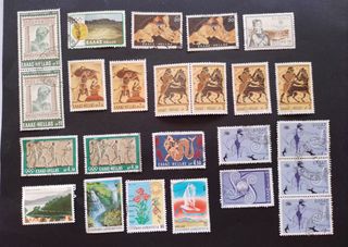 SELLOS DE GRECIA DE DIVERSAS ÉPOCAS.