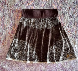 Falda Primavera-Verano Desigual/ Boho-Chic/ 38-40.
