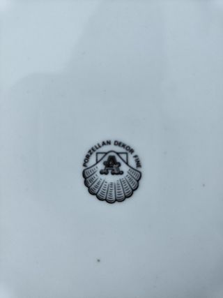 Plato Porzellan Dekor Fine