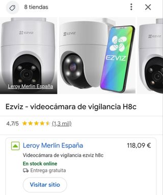 Cámara vigilancia HD hezviz