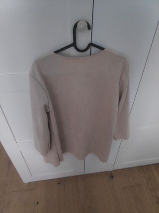 Chaqueta de antelina