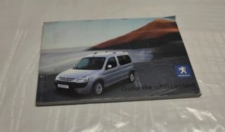 Manual instrucciones Peugeot Partner