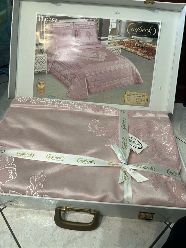 Copriletto matrimoniale 6 pezzi